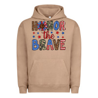 Pigment Burro honor the brave Urban Hoodie - Artiststas