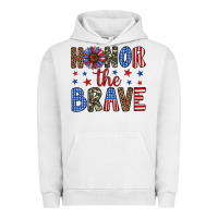 Pigment Lunar Rock honor the brave Urban Hoodie - Artiststas