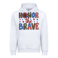 White honor the brave Urban Hoodie - Artiststas