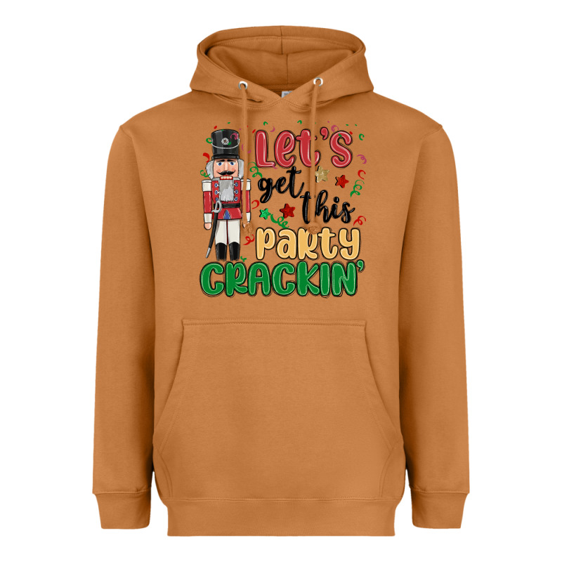 Lets Get This Party Crackin Heavyweight Hoodie by MaliasSmallBusiness | Teevron