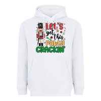 White lets get this party crackin Heavyweight Hoodie - MaliasSmallBusiness