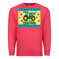 Cardinal just a boy who loves tractors Premium Sweatshirt - Zillion Design Studio