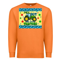 Carrot just a boy who loves tractors Premium Sweatshirt - Zillion Design Studio