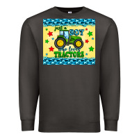 Smoke just a boy who loves tractors Premium Sweatshirt - Zillion Design Studio