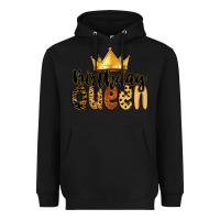 Black birthday queen Heavyweight Hoodie - MaliasSmallBusiness