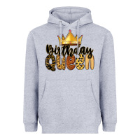 Heather Grey birthday queen Heavyweight Hoodie - MaliasSmallBusiness