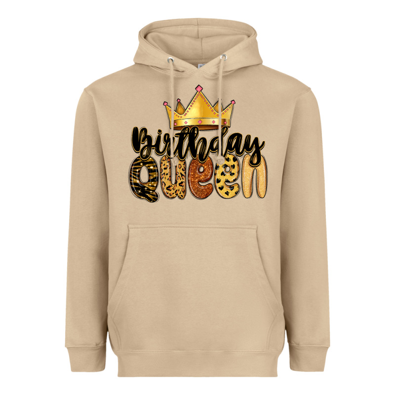 Birthday Queen Heavyweight Hoodie by MaliasSmallBusiness | Teevron