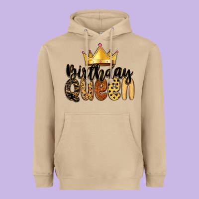 Heavyweight Hoodie birthday queen