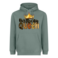Sage birthday queen Heavyweight Hoodie - MaliasSmallBusiness