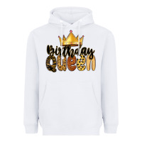 White birthday queen Heavyweight Hoodie - MaliasSmallBusiness