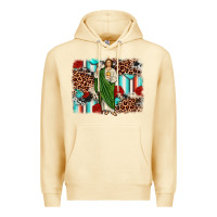 Pina Colada san judas leopard cowhide background Premium Hoodie - JahusDesignShop