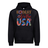 Black hooray for the usa Urban Hoodie - Artiststas