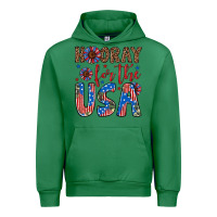 Emerald hooray for the usa Urban Hoodie - Artiststas