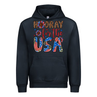Navy hooray for the usa Urban Hoodie - Artiststas