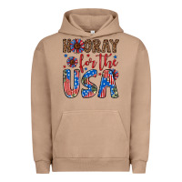 Pigment Burro hooray for the usa Urban Hoodie - Artiststas