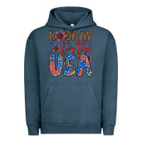 Pigment Midnight Navy hooray for the usa Urban Hoodie - Artiststas