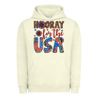 Pigment Pistachio hooray for the usa Urban Hoodie - Artiststas