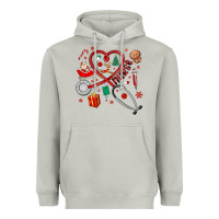 Moon Dust christmas nurse Heavyweight Hoodie - MaliasSmallBusiness