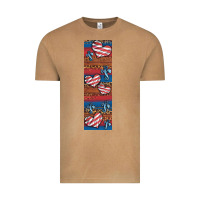 Vintage Camel usa flag and cross penwraps 1 Vintage Tee - Artiststas