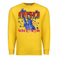 Lemon America home of the free Premium Sweatshirt - texasbilliewilder