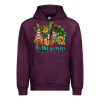 Mauve Wine tis the season christmas tree  cake Urban Hoodie - AdoDesignShop