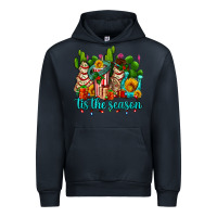 Navy tis the season christmas tree  cake Urban Hoodie - AdoDesignShop