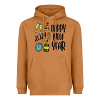 Meerkat happy new year 2024 Heavyweight Hoodie - MaliasSmallBusiness