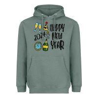 Sage happy new year 2024 Heavyweight Hoodie - MaliasSmallBusiness