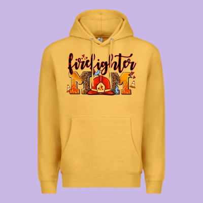 Firefighter  Mom Premium Hoodie Designed By Adodesignshop