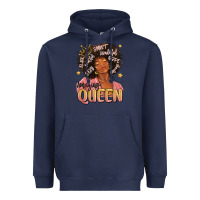 Navy black queen Heavyweight Hoodie - MaliasSmallBusiness