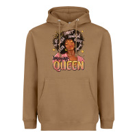 Toasted Coconut black queen Heavyweight Hoodie - MaliasSmallBusiness