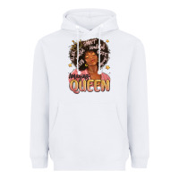 White black queen Heavyweight Hoodie - MaliasSmallBusiness