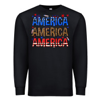 Black America america america fourth of july Premium Sweatshirt - texasbilliewilder