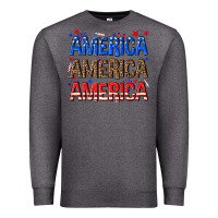 Charcoal Heather America america america fourth of july Premium Sweatshirt - texasbilliewilder