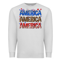 Dove Grey America america america fourth of july Premium Sweatshirt - texasbilliewilder