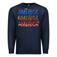 Navy America america america fourth of july Premium Sweatshirt - texasbilliewilder