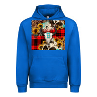 Cobalt bullskull Sunflower Urban Hoodie - JahusDesignShop