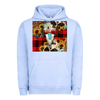 Pigment Grape Ice bullskull Sunflower Urban Hoodie - JahusDesignShop