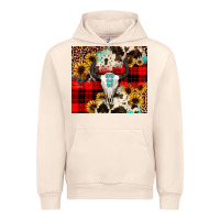 Sandshell bullskull Sunflower Urban Hoodie - JahusDesignShop