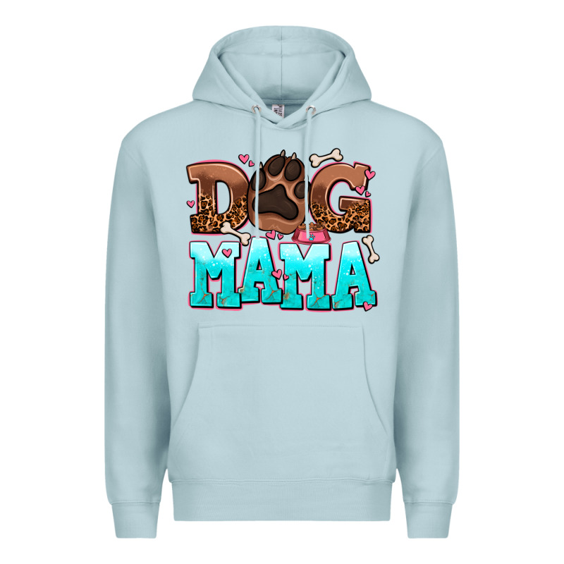 Dog Mama Premium Hoodie by AdoDesignShop | Teevron