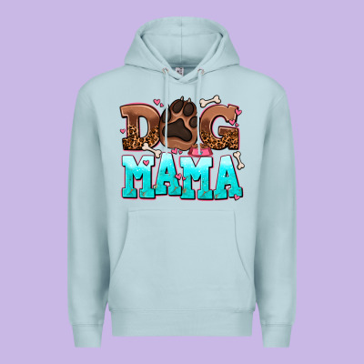 Dog Mama Premium Hoodie Designed By Adodesignshop