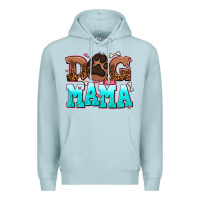 Blue Mist dog mama Premium Hoodie - AdoDesignShop