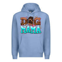 Colony Blue dog mama Premium Hoodie - AdoDesignShop