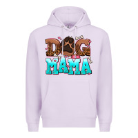 Lilac dog mama Premium Hoodie - AdoDesignShop
