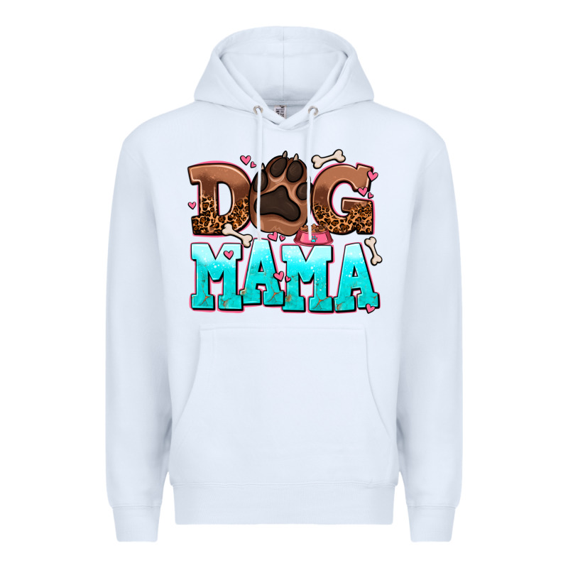 Dog Mama Premium Hoodie by AdoDesignShop | Teevron