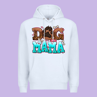 Dog Mama Premium Hoodie Designed By Adodesignshop