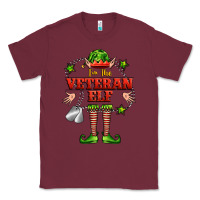 Burgundy im the veteran elf Classic Tee - FaDigitalArtStudio