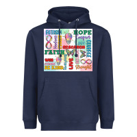 Navy autism Heavyweight Hoodie - MaliasSmallBusiness