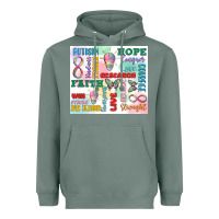 Sage autism Heavyweight Hoodie - MaliasSmallBusiness