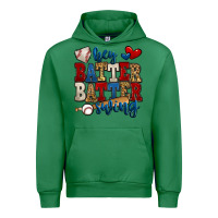 Emerald hey batter batter swing baseball Urban Hoodie - Jasminsmagicworld